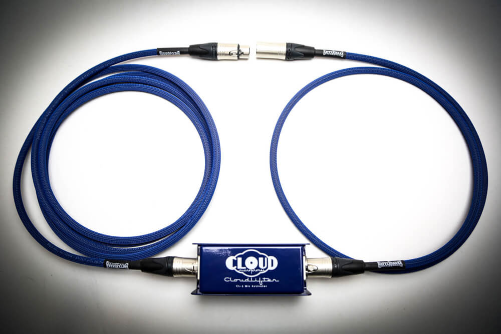 CL-1 Cloudlifter with Rattlesnake Cable Company XLR Cables