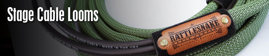 Custom Stage Cable Looms