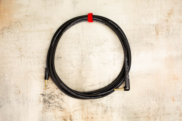  20' TRS No Weave (Bare) with Neutrik Right Angle TRS Gold to Neutrik Straight TRS Gold 1 $88.99