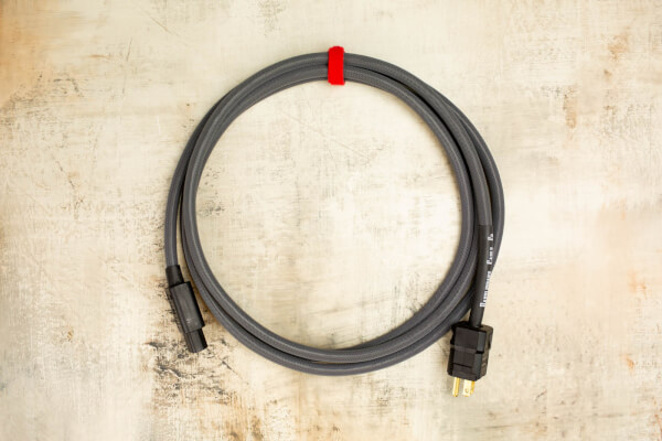 10' IEC Power Cable in Sage (Ground Pin Bottom) 