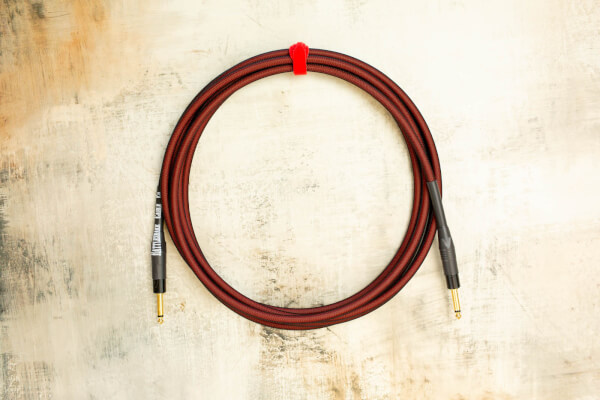 15' Standard in Oxblood with Neutrik Straight Gold to Neutrik Straight Gold