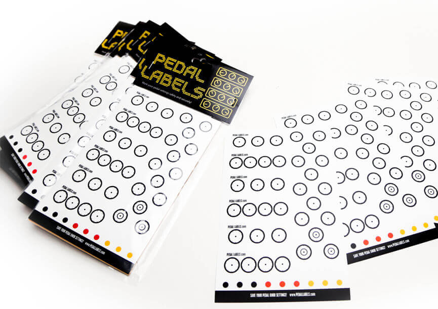 Pedal Labels Pack