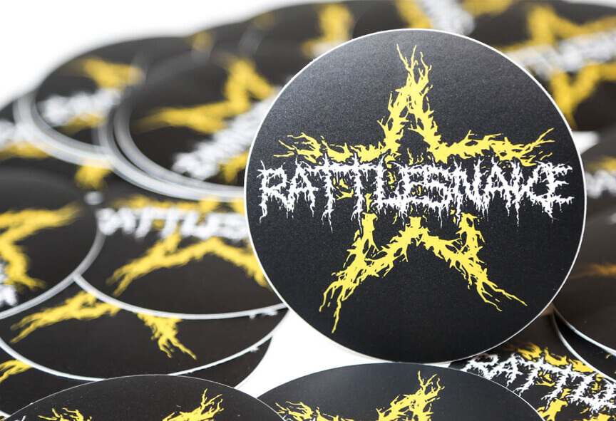 Black Metal Round