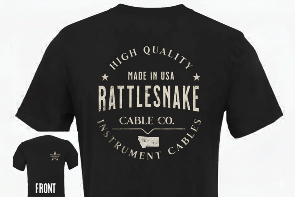 T-Shirt Black (Circle)