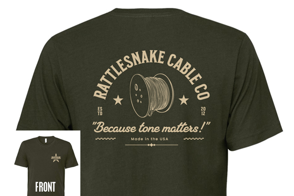 T-Shirt Cable Reel | Rattlesnake Cable Company