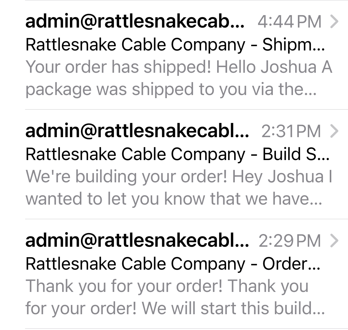 Rattlesnake Cable Company Review  / Testimonial User Submitted Image